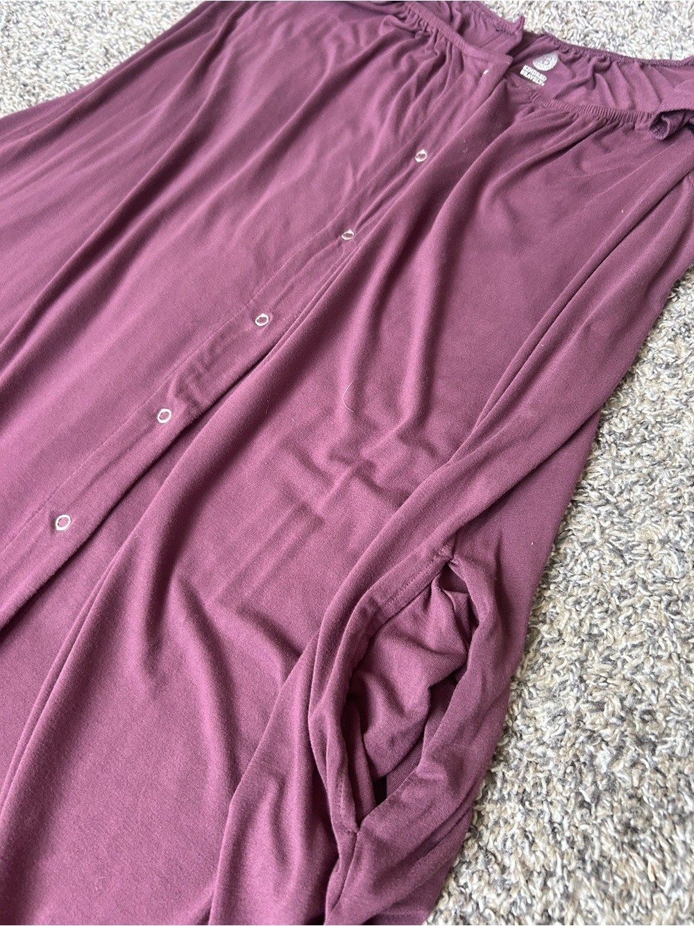 Kindred Bravely Maternity and Nursing Bundle Labor Gown and Nursing Top M-L - Picture 6 of 13
